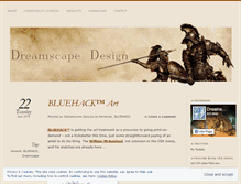 Tablet Screenshot of dreamscapedesign.net